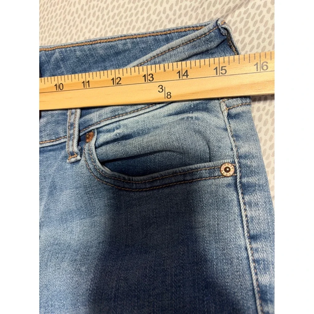 Aéropostale Mid Rise Flare Light‎ Blue Denim Jeans Stretch 5-Pocket